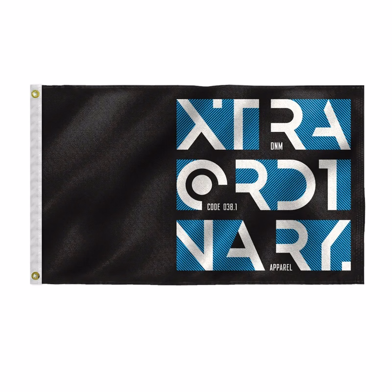 Custom Screen Sublimation Flag - 2.5' x 4' Canvas Poly