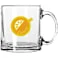 Glass Coffee Mug 13 oz. 1