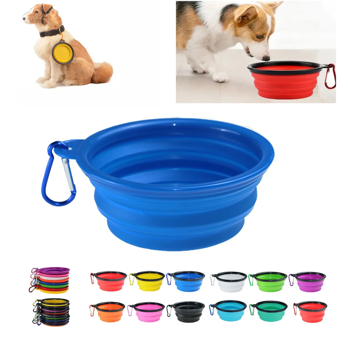 Folding TPE Pet Bowl 1
