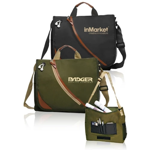 Executive Messenger Bags - 14" W x 12" H 1