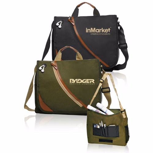 Executive Messenger Bags - 14" W x 12" H