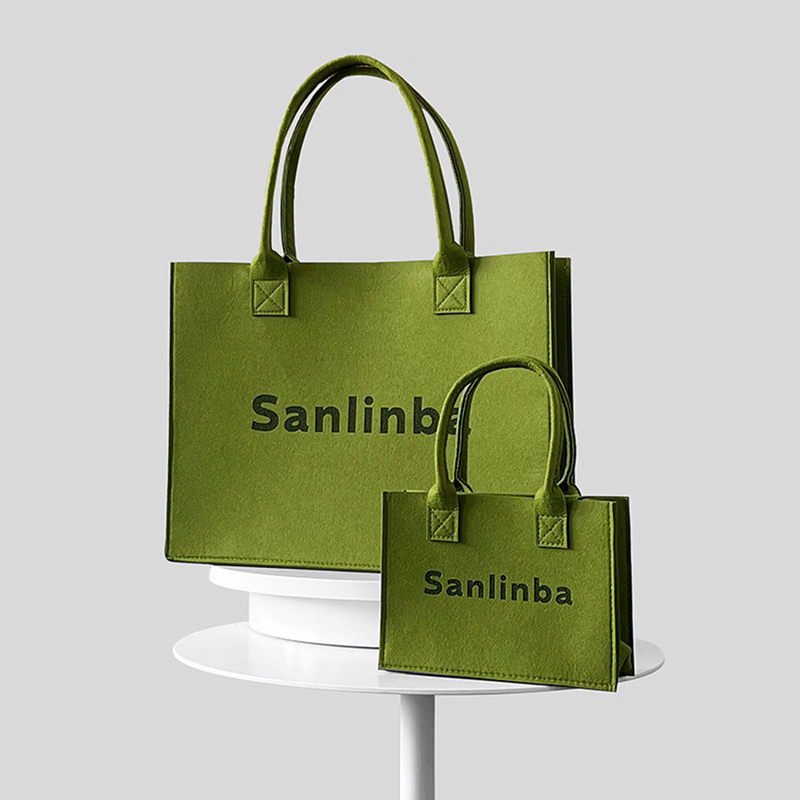Felt Laptop Tote Bag