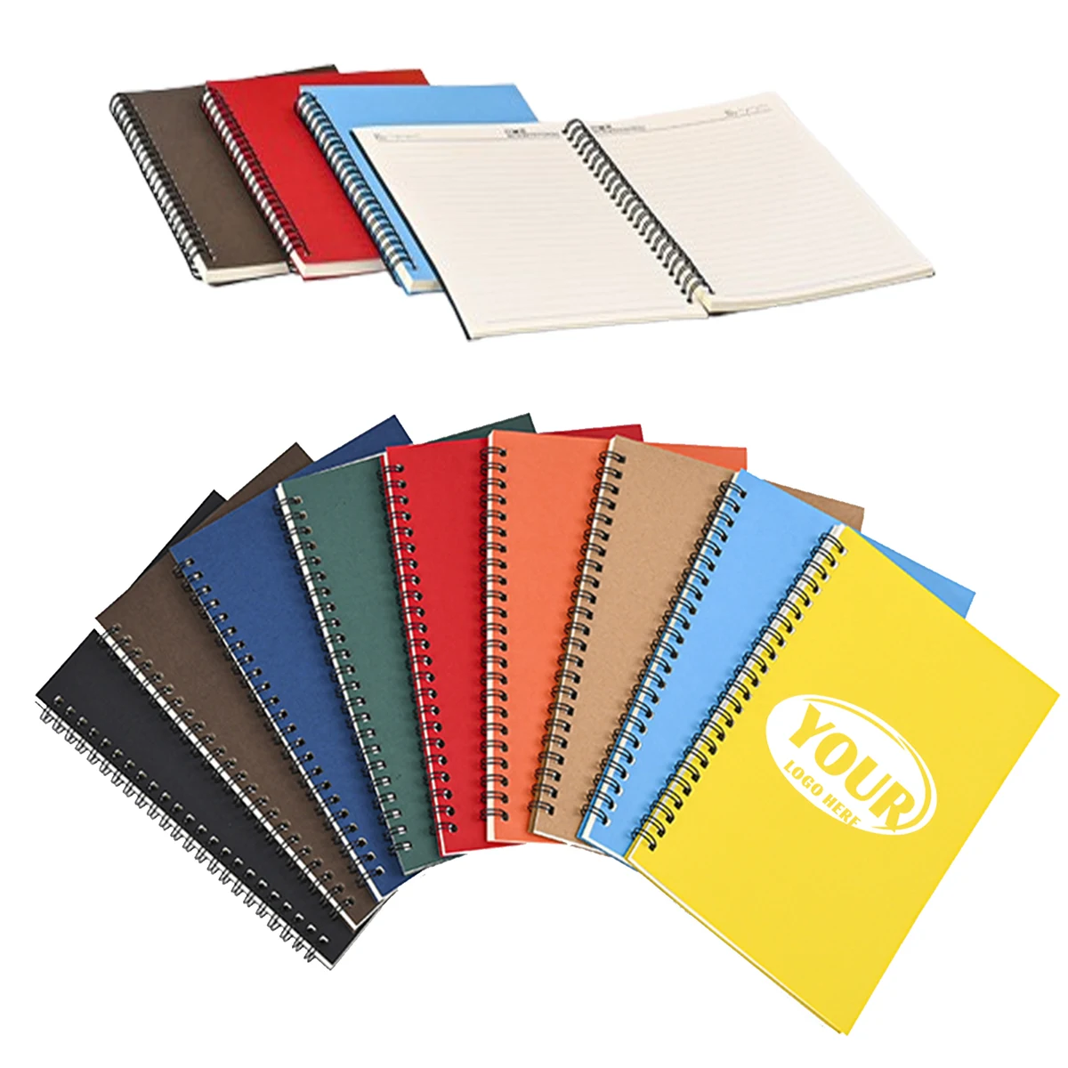 A5 Lined Wirebound Notebook 1