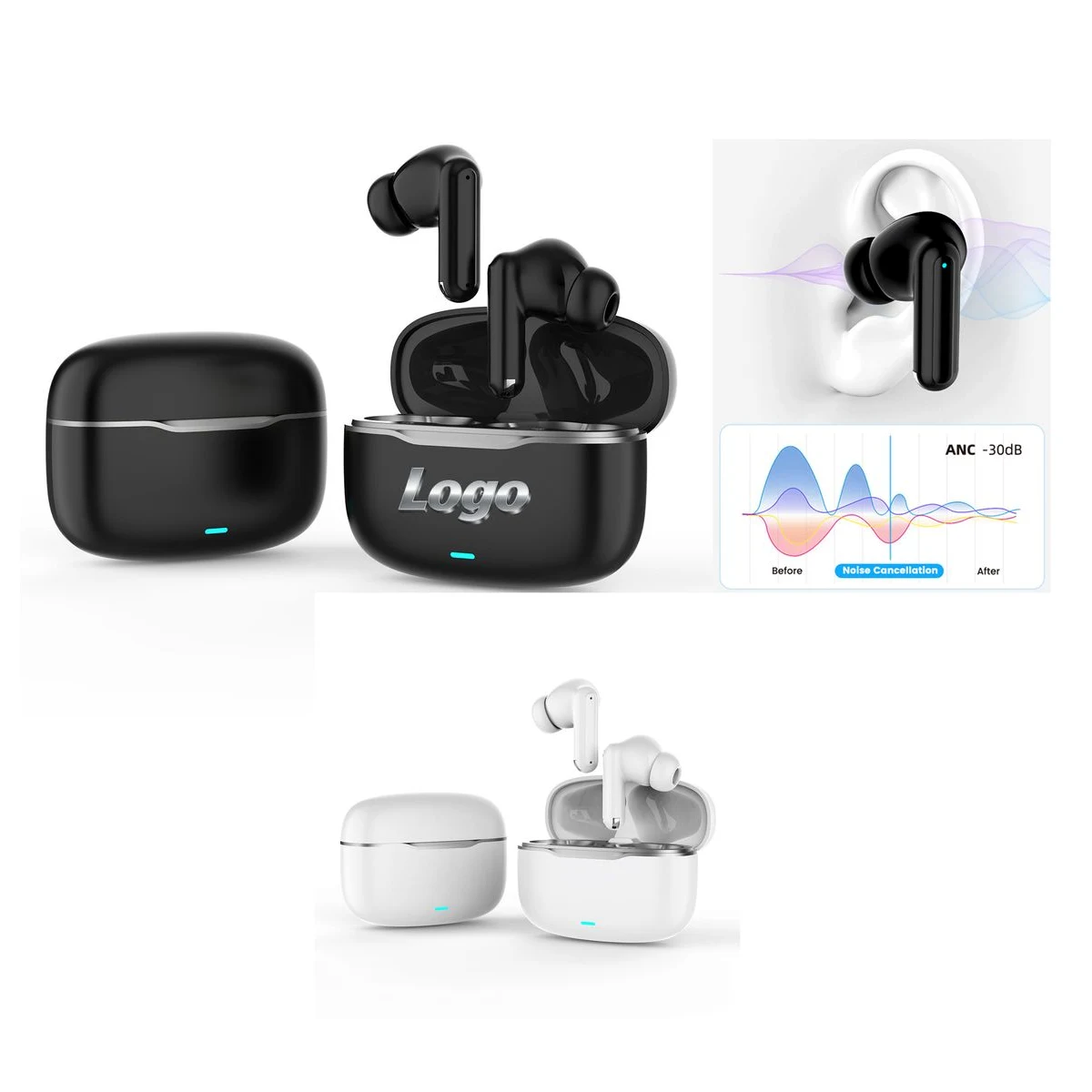 In-ear Commuter Adaptive Bluetooth Earbuds 1