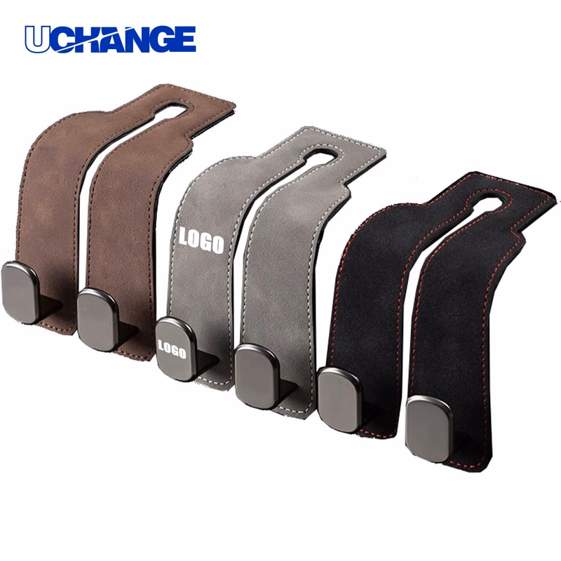 Metal Leather Car Seat Back Hook