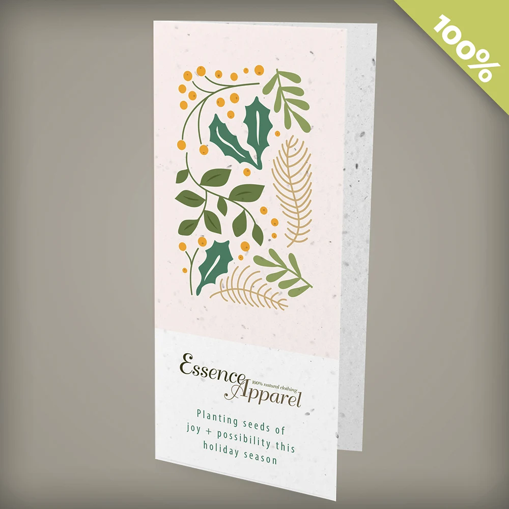 Festive Flora Business Holiday Cards 1