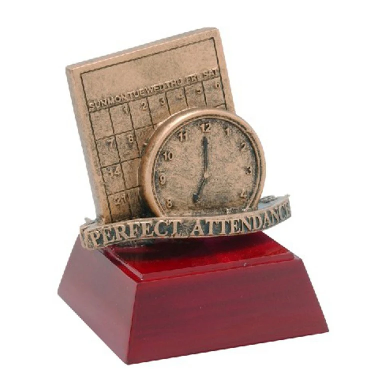 Perfect Attendance Resin Sculpture 1