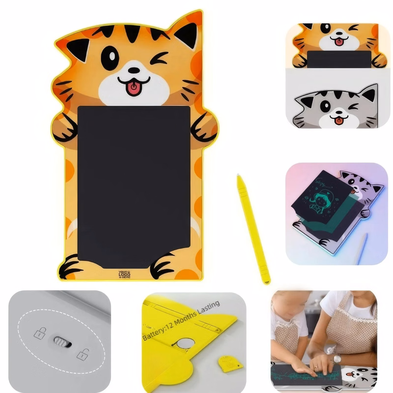 Cartoon Cat Writing Tablet