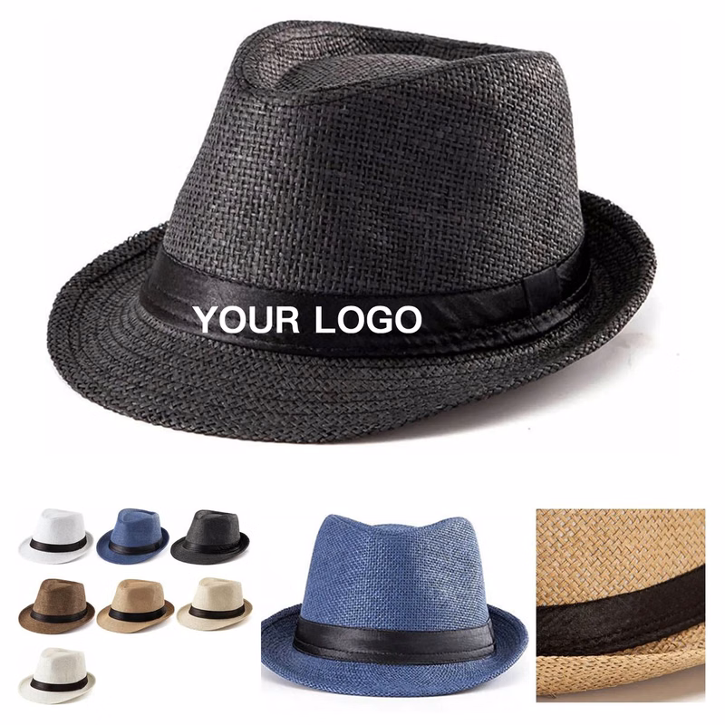 Papyrus Straw Woven Band Sun Hat