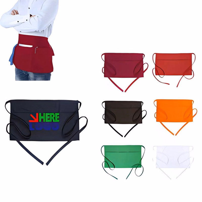 Waist-Tie Half Apron