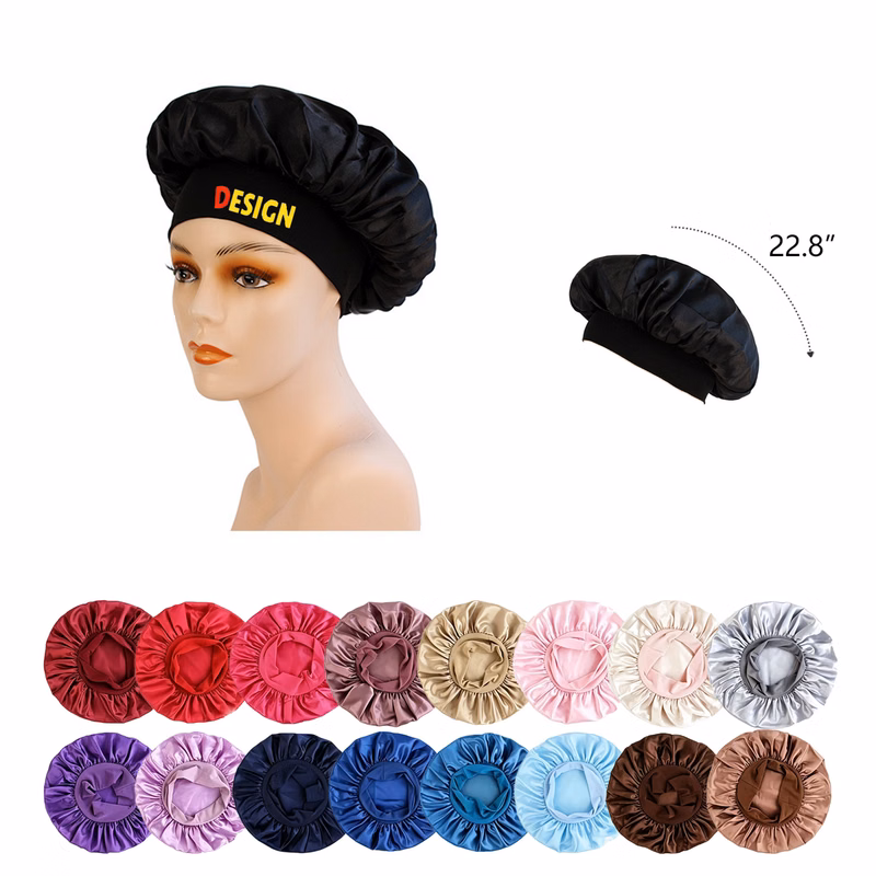 Stretchy Wide Edge Hair Sleep Bonnet