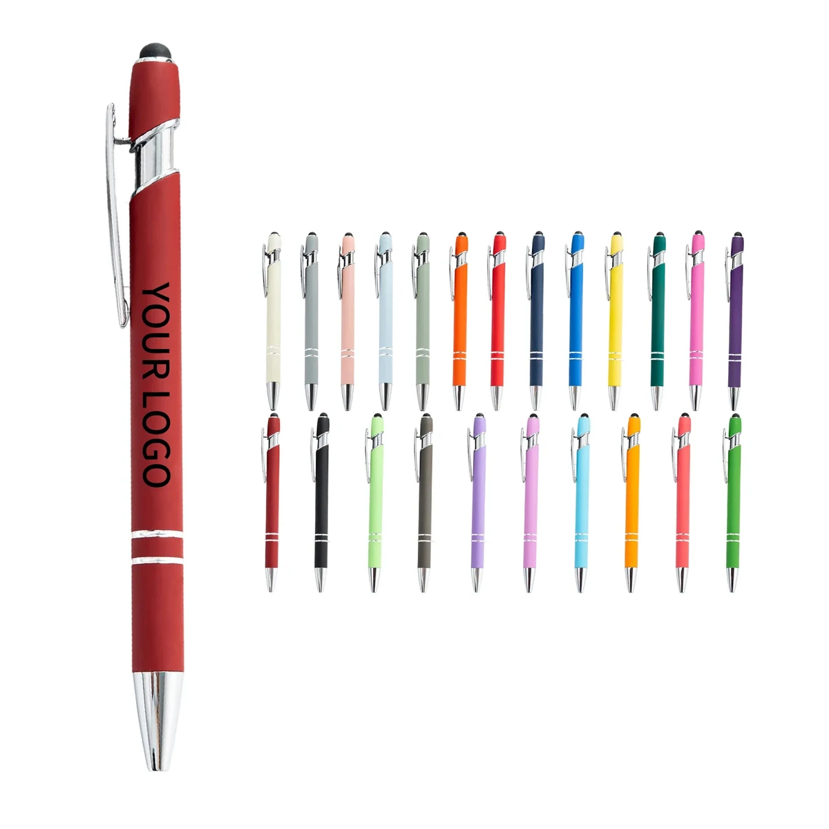 Aluminum Sleek Incline Stylus Pen Durable 1