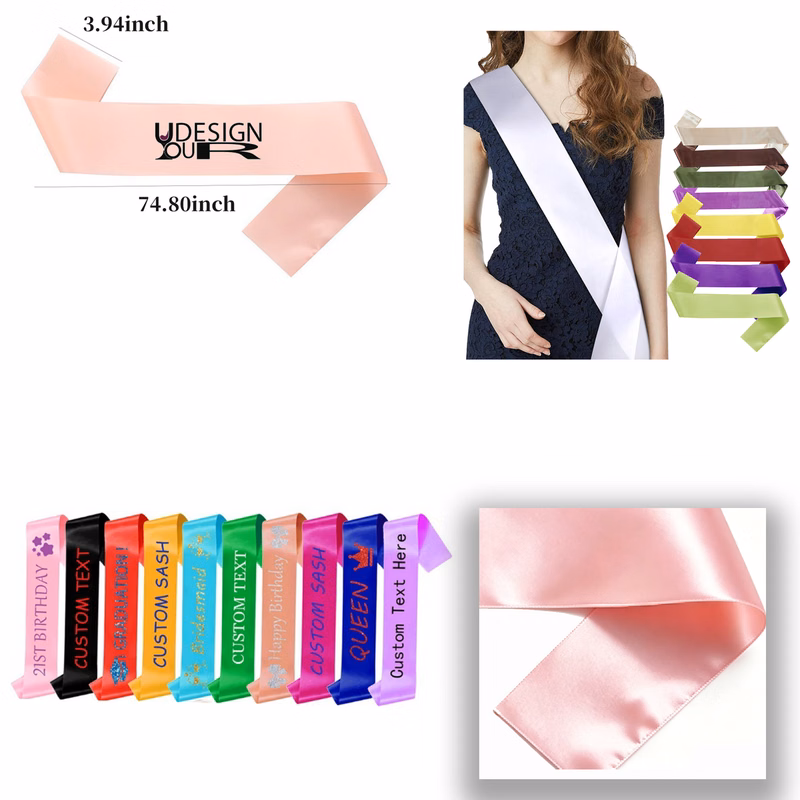 Satin Ceremony Sash