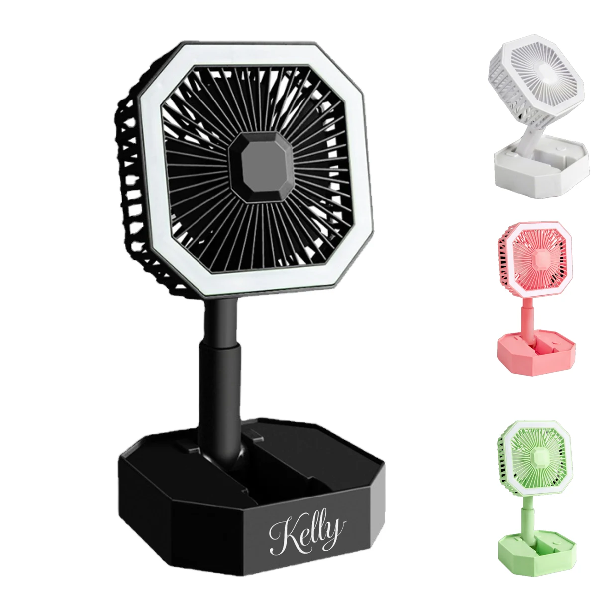 Portable Foldable LED Desk Fan 1