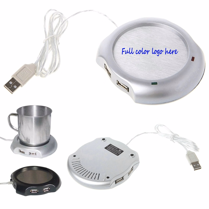 MOQ 50PCS Aluminium Coffee Mug Warmer USB