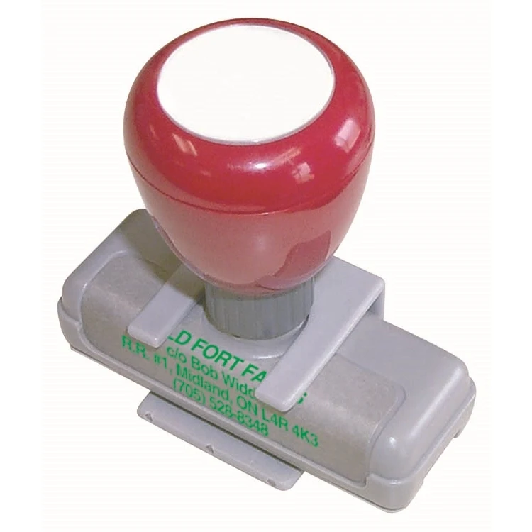 Rubber Stamp - Custom, Pre-Inked, 3 sizes 1