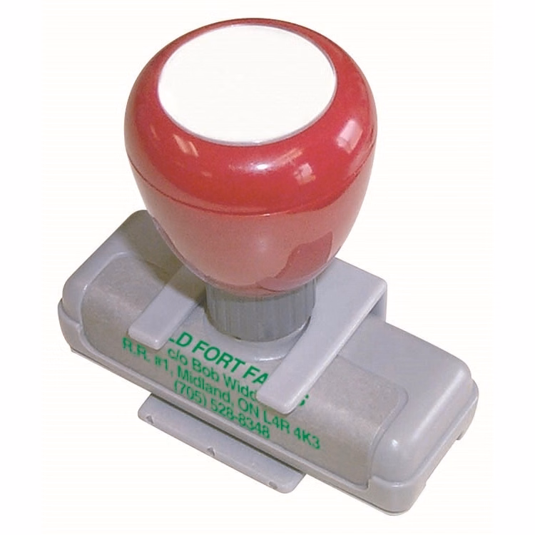 Rubber Stamp - Custom, Pre-Inked, 3 sizes