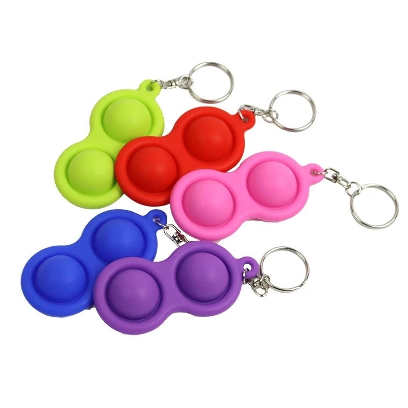 Push pop key chain 1