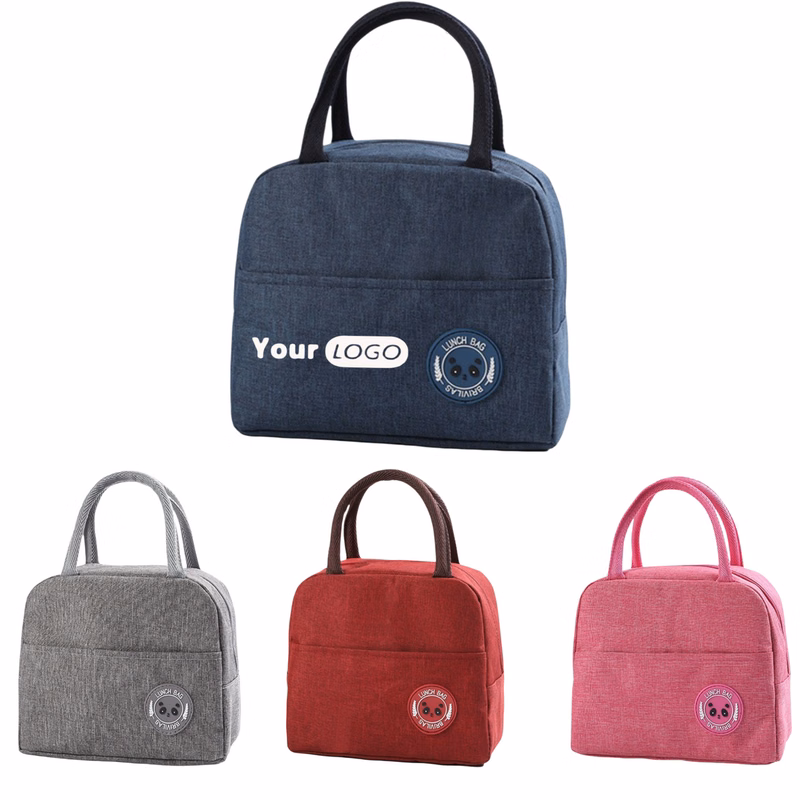 Oxford Fabric Insulated Lunch Tote Bag