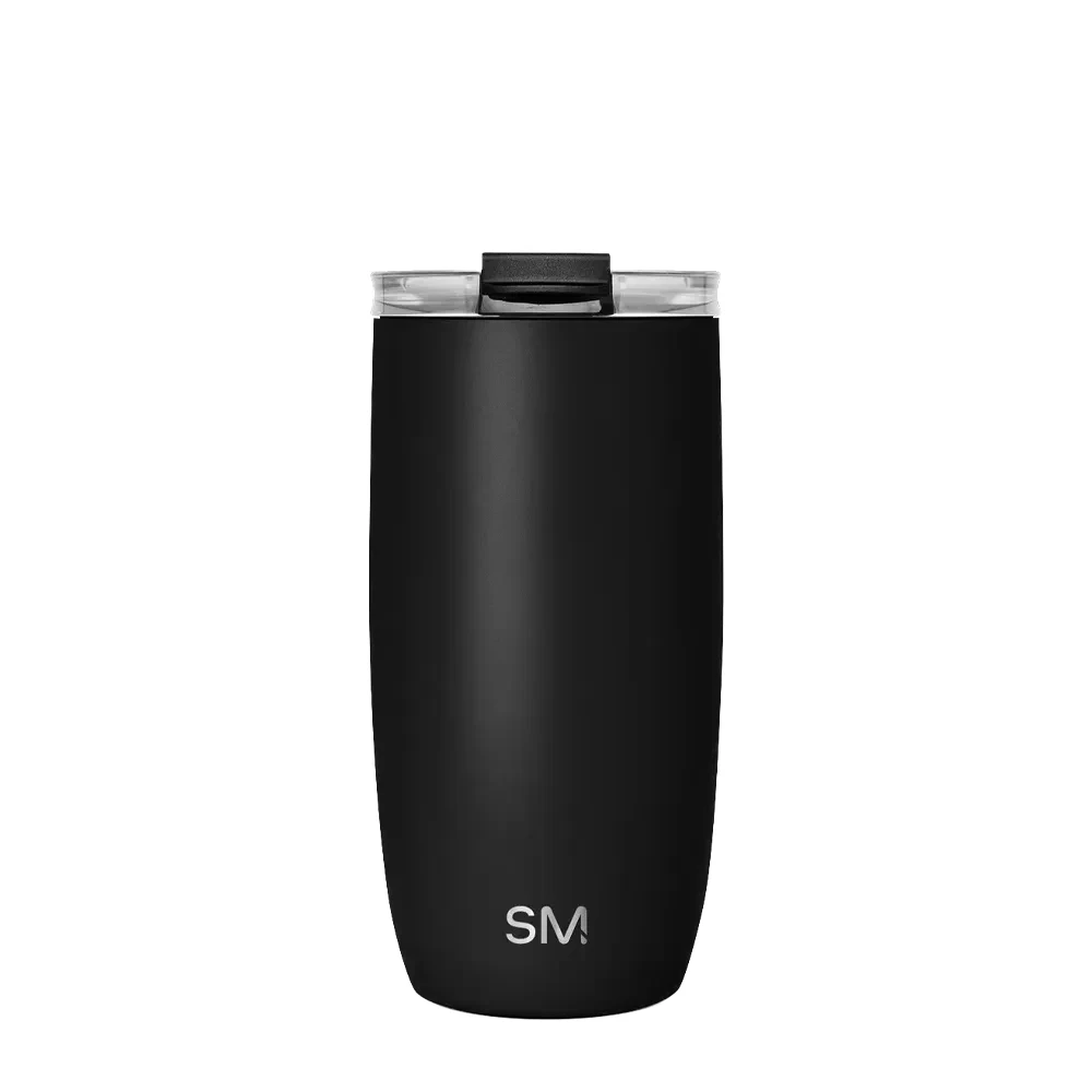 Simple Modern 16 oz Voyager Tumbler With Clear Flip Lid and Straw 2.0 1