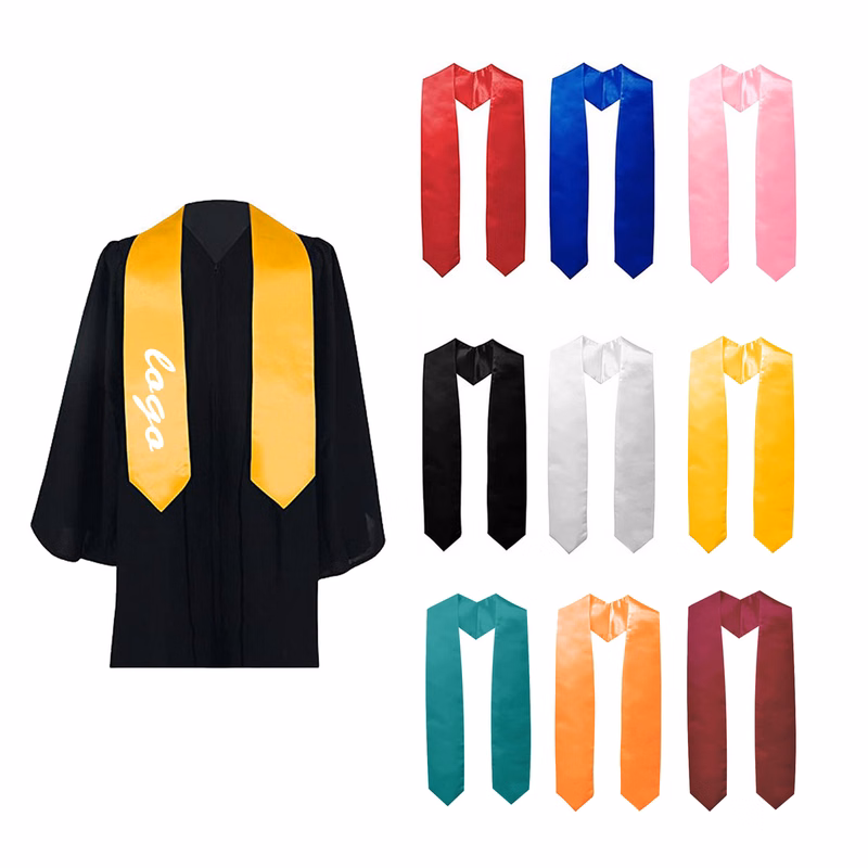Graduation Shawl With Honor Ribbon