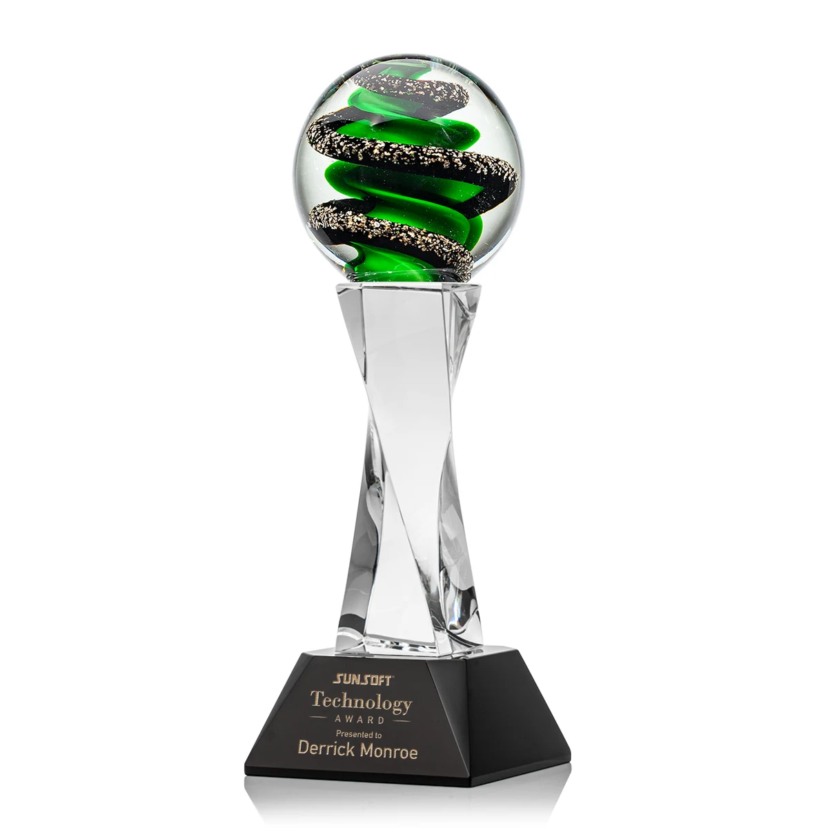 Zodiac Award on Langport Base - Black 1