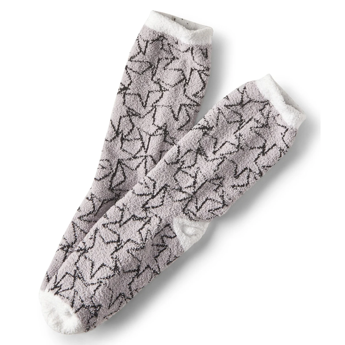 Premium Custom Jacquard design Fuzzy socks 1