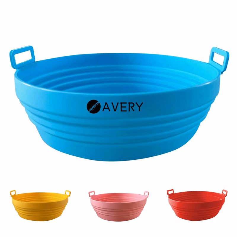 Collapsible Air Fryer Silicone Baking Pan