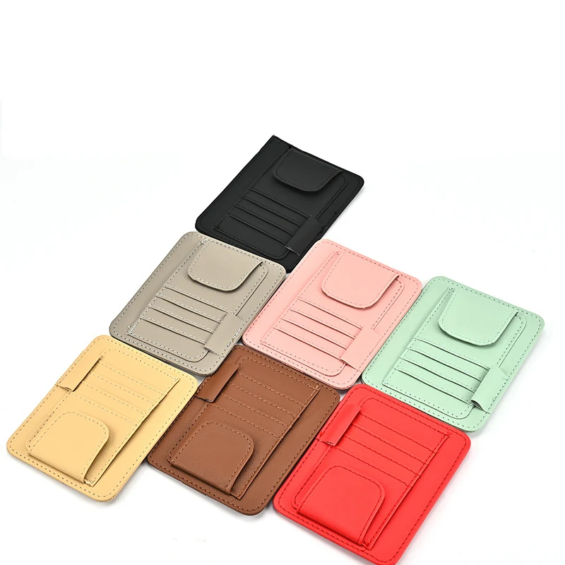 Vehicle Visor Card Wallet 1