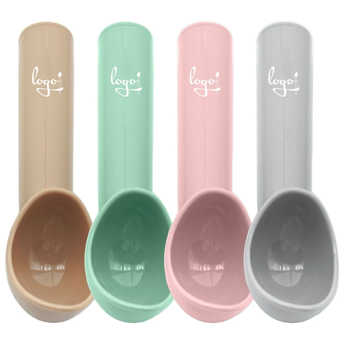 Ice Cream Spoon Fruit Scoop Tool, custom kitchen gadget with logo imprint 1