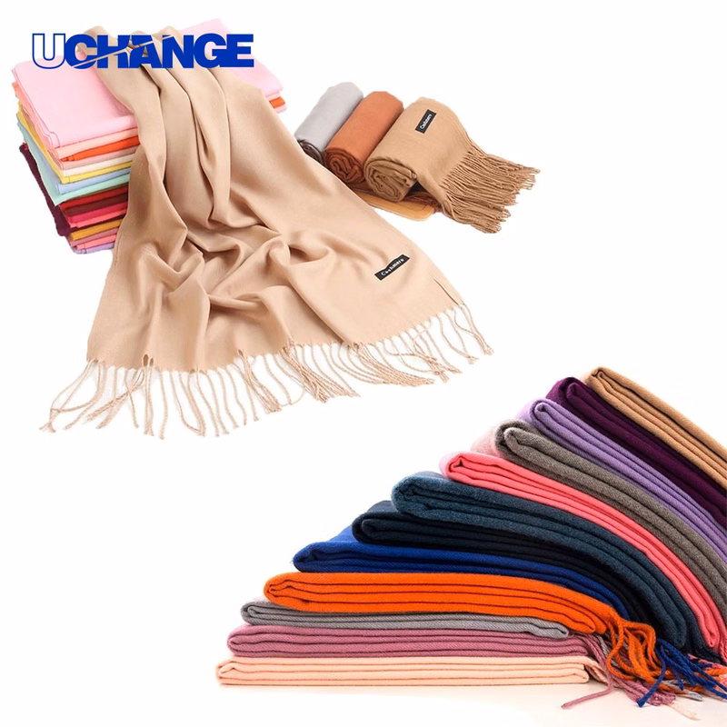 Cashmere Scarf with Fringes