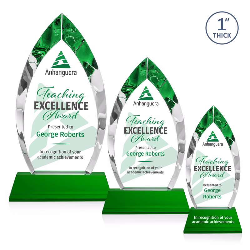 Marinello VividPrint™ Award on Base - Green