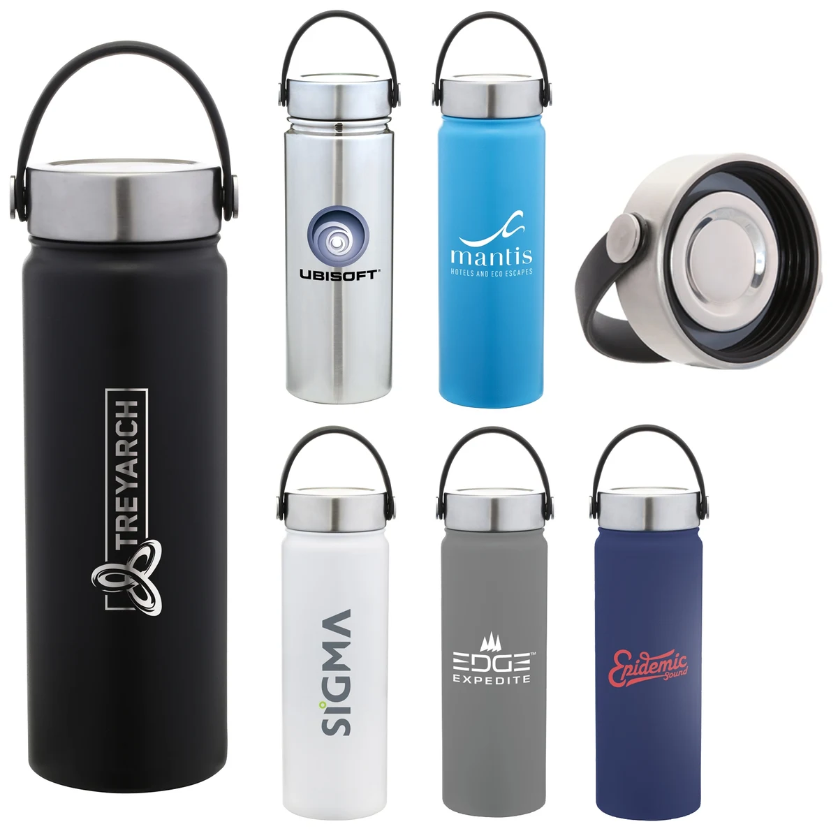 Hydra 20 Oz. Double-Wall Stainless Steel Water Bottle 1
