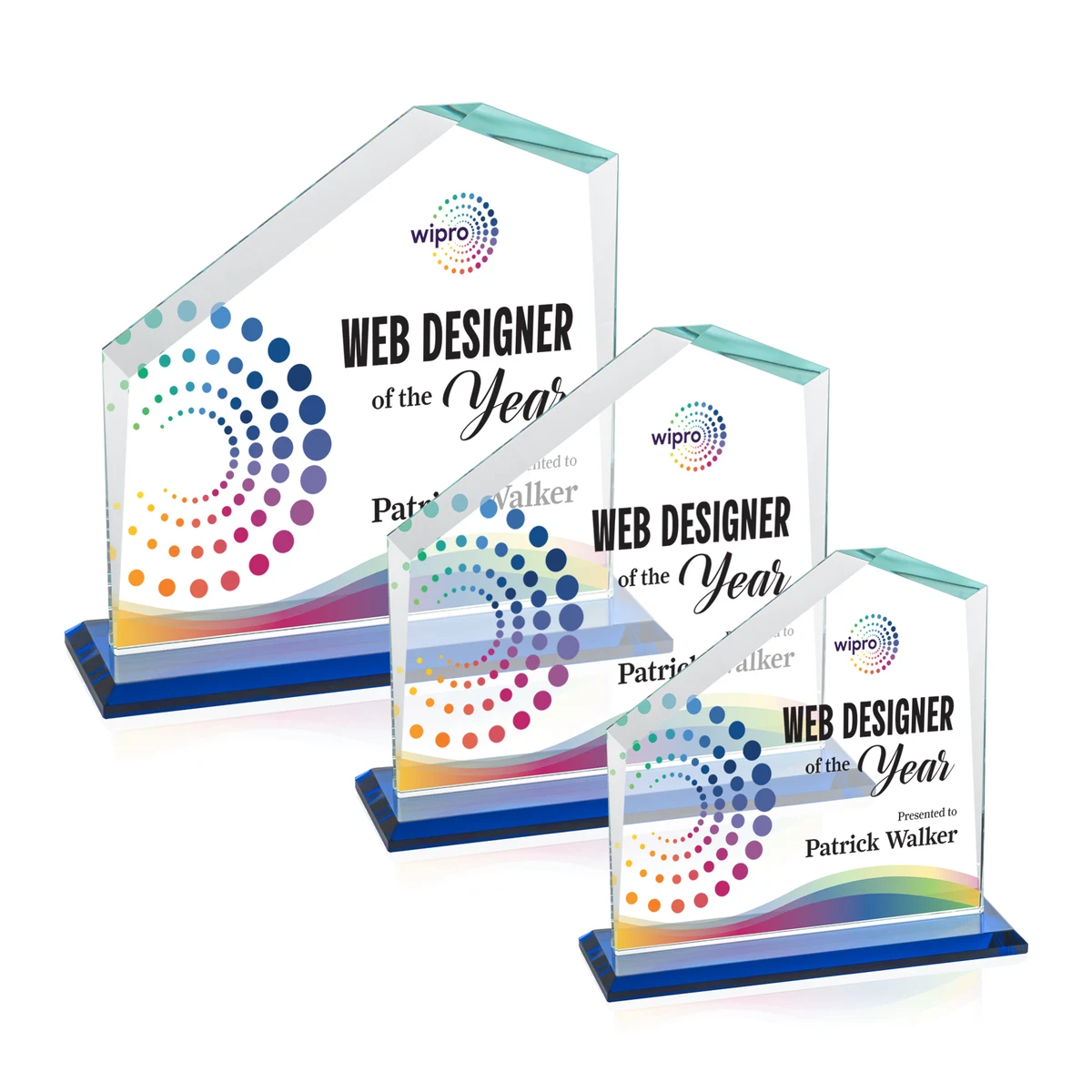 Fairmont VividPrint™ Award - Blue 1