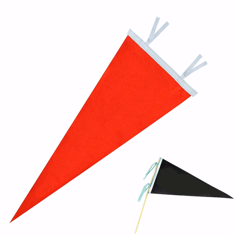 Felt Pennants Flags with Tie Strings