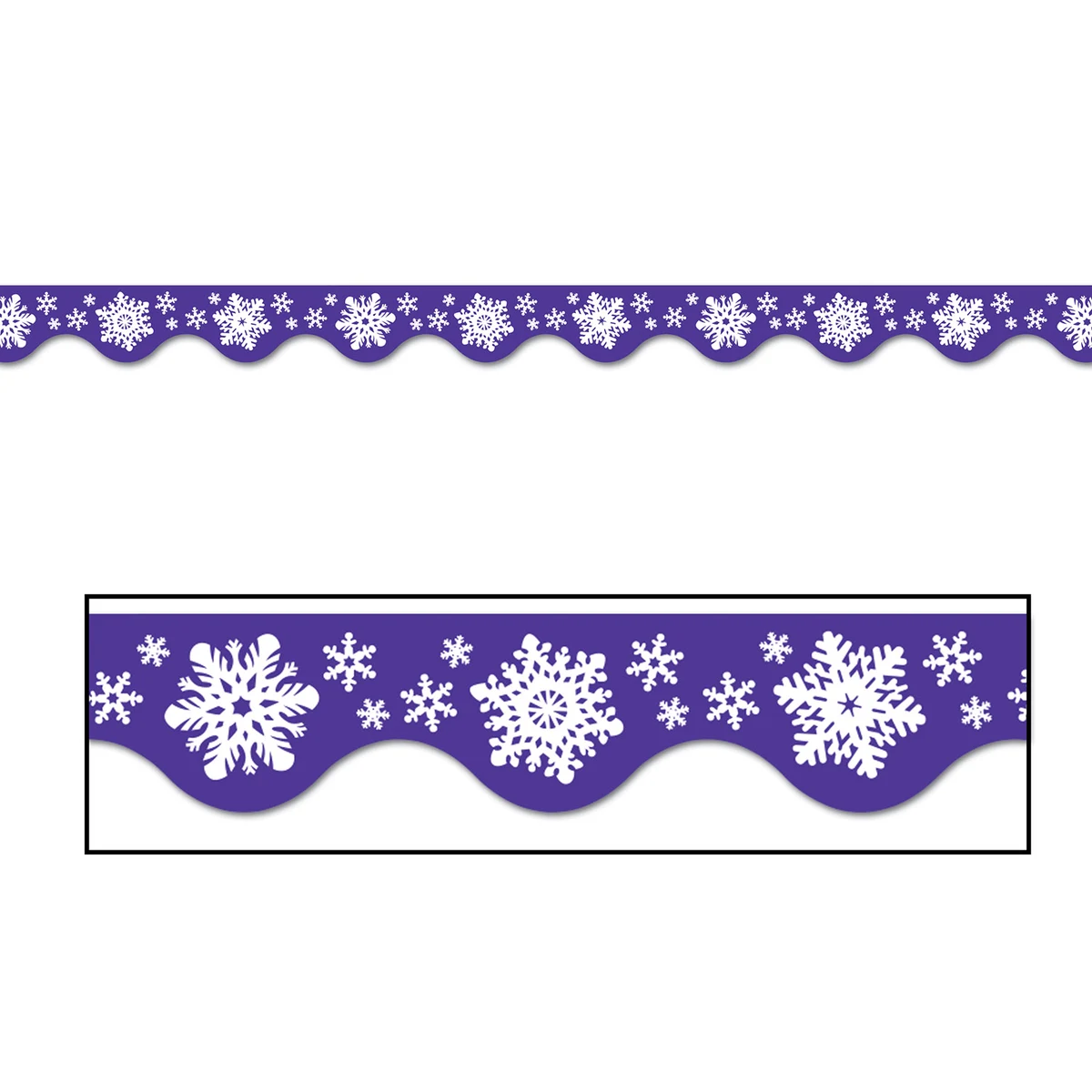 Winter Bulletin Board Border Trim 1