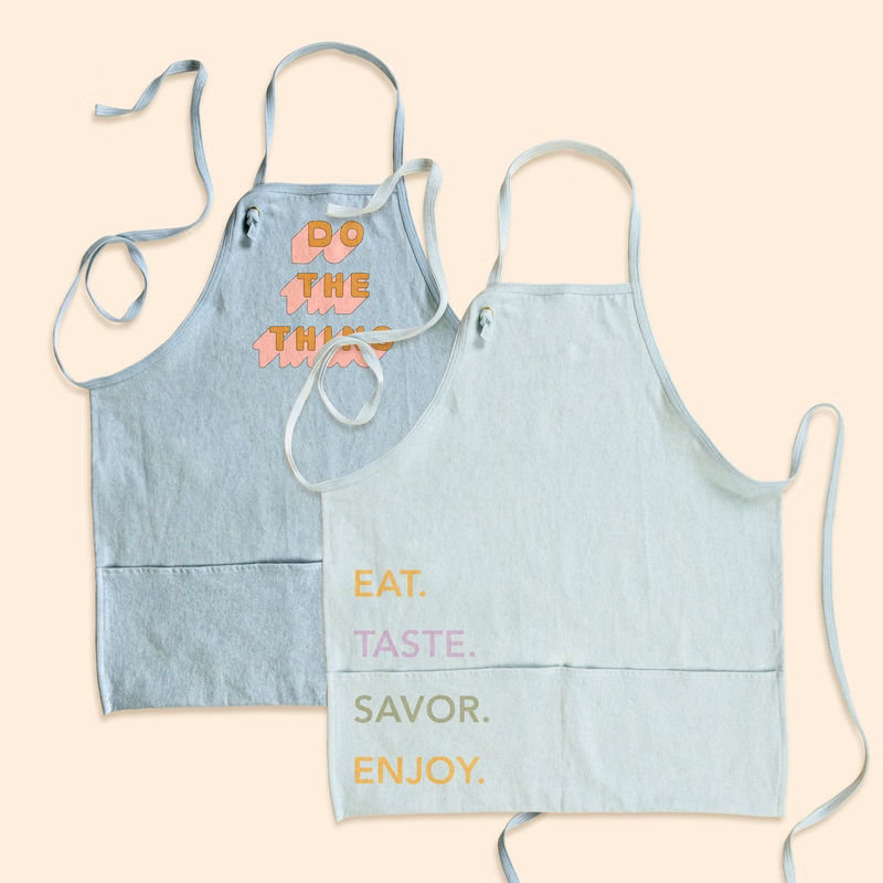 HOT POCKETS APRON - ADJUSTABLE - DENIM