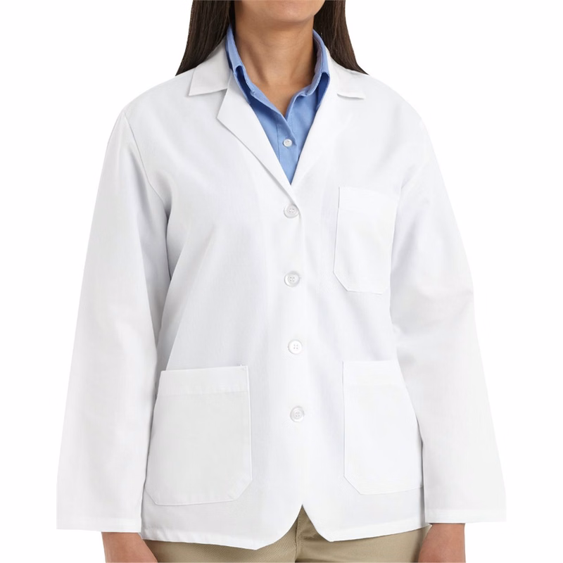 Unisex Lapel Counter Coat - KP11
