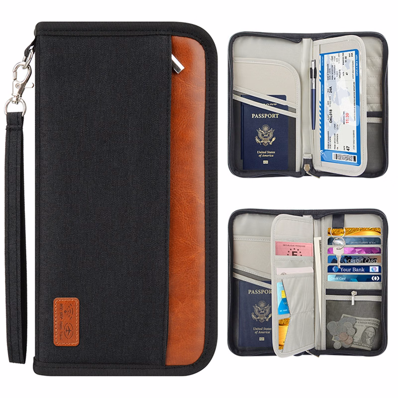 Travel Wallet Organizer Bag