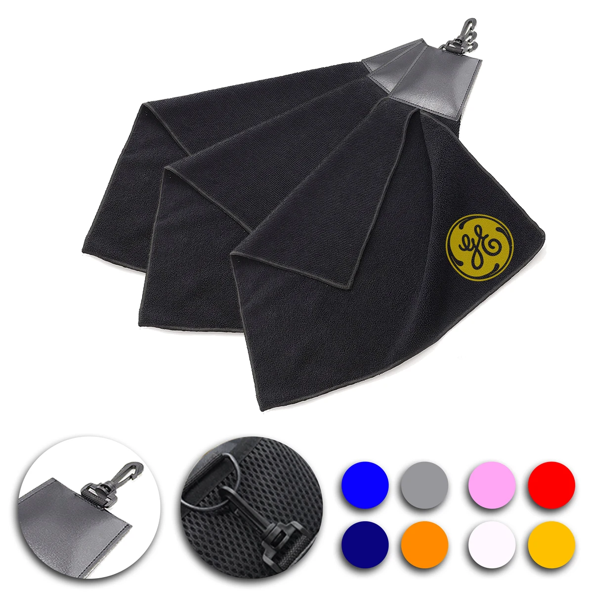Triangular Fold Golf Towel 1