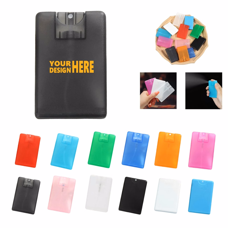 20ml Credit Card Hand Sanitizer Spray Bottle MOQ 50
