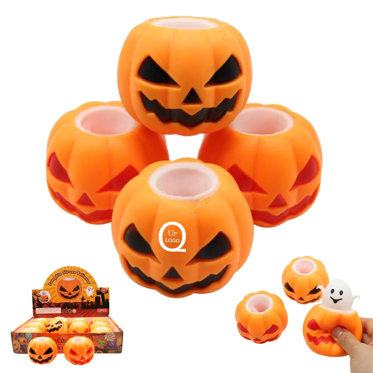 Spooky Pumpkin Squeeze Cup 1