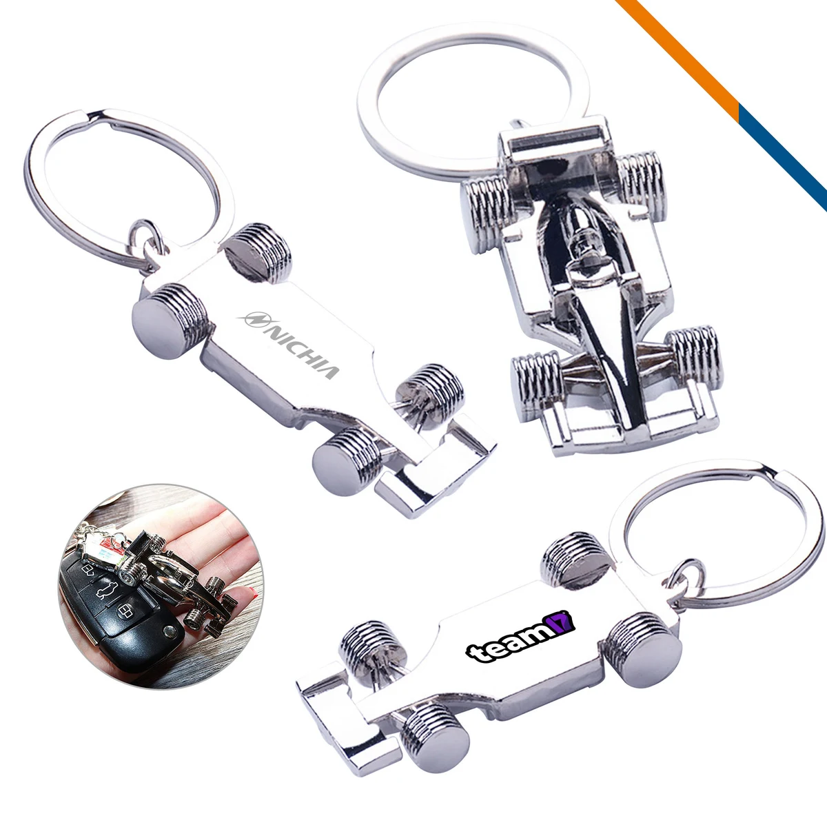 Mini Race Car Keyring 1