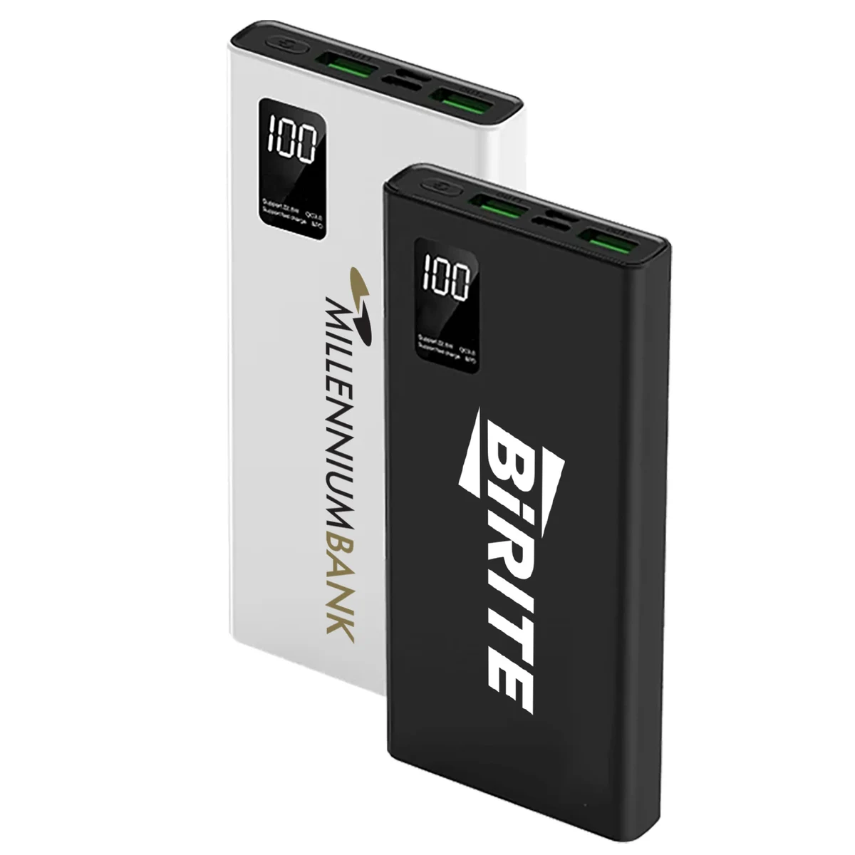 20,000 mAh Plastic Dual Port Fast Charging Power Bank 1