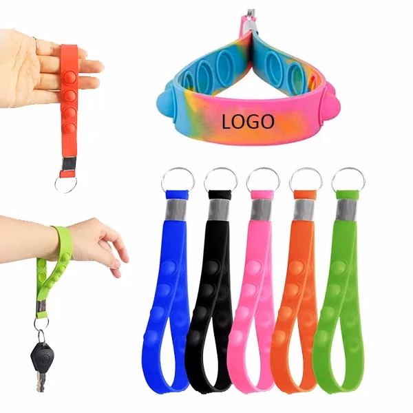 Silicone Decompression Keychain