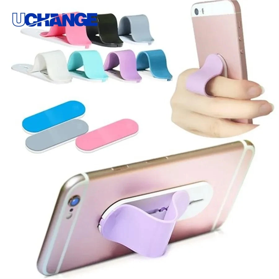 Finger Ring Phone Holder Rotatable Grip Stand for One-Hand Use 1