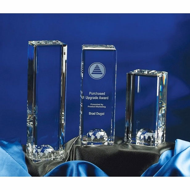 Contemporary Vistas Crystal World Tower Award