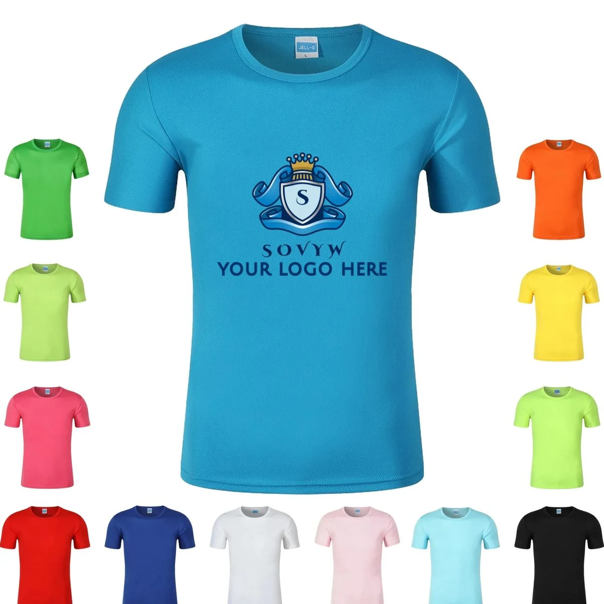 Customised Breathable Team Uniform T-Shirts 1