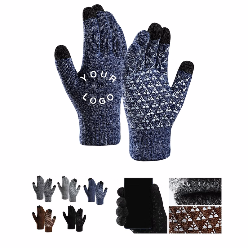 Acrylic Gloves with Screen Friendly Fingertips