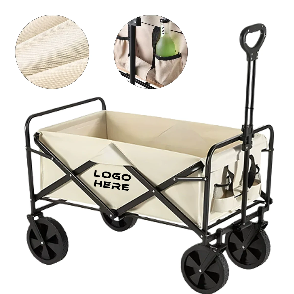 Collapsible Foldable camping beach Wagon 1